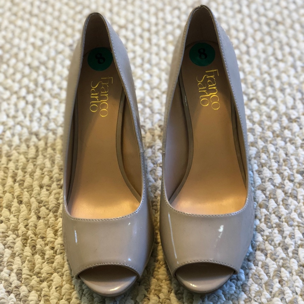 Open toed heels